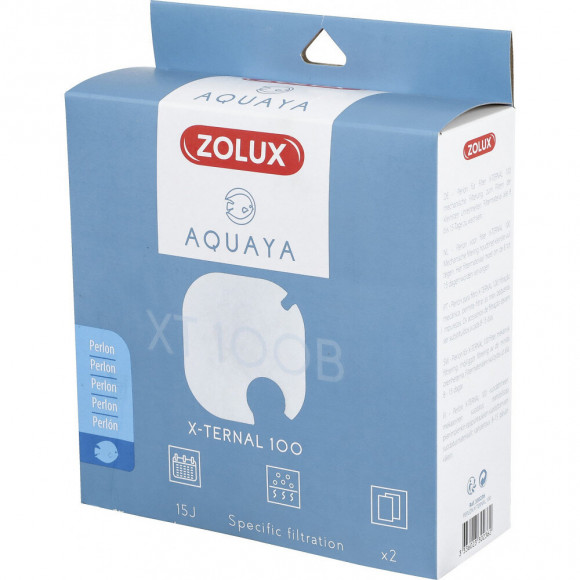 Filtre Pour Pompe X-ternal 100, Filtre Xt 100 B Perlon X 2. Pour Aquarium. - Zolux - Zo-330236