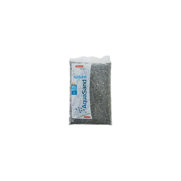 Sol Décoratif. 1-4 Mm, Naturel Basalte Noir. Aquasand . 1 Kg. Pour Aquarium. - Zolux - Zo-346407