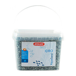 Gravier Décoratif. 2-3 Mm .vert. Ashewa Aquasand . 5 Kg. Pour Aquarium. - Zolux - Zo-346263