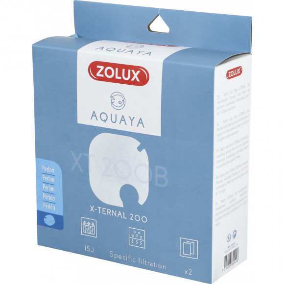 Filtre Pour Pompe X-ternal 200, Filtre Xt 200 B Perlon X 2. Pour Aquarium. - Zolux - Zo-330241