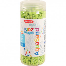 Gravier Pour Aquariums, Vert Pomme, 500 Ml. - Zolux - Zo-346235