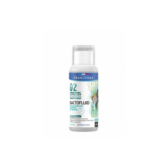 Bactofluid Flacon De 100 Ml Entretien De L'aquarium - Francodex - Fr-173620