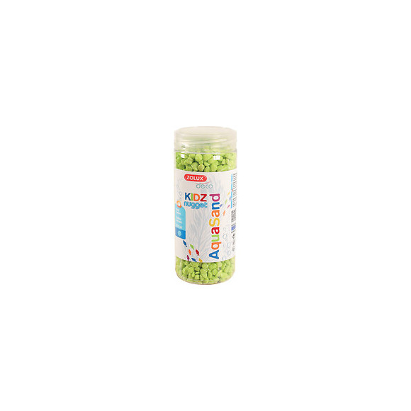 Gravier Pour Aquariums, Vert Pomme, 500 Ml. - Zolux - Zo-346235