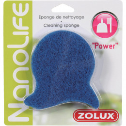 Eponge De Nettoyage Power. Pour Aquarium. Couleur Bleu. - Zolux - Zo-376025