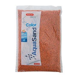 Sable Décoratif. 2-3 Mm . Aqua Sand Orange Savane. 1 Kg. Pour Aquarium. - Zolux - Zo-346093