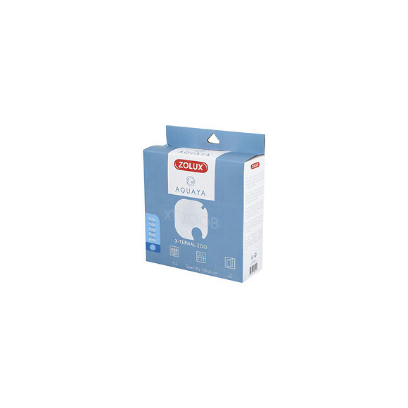 Filtre Pour Pompe X-ternal 200, Filtre Xt 200 B Perlon X 2. Pour Aquarium. - Zolux - Zo-330241