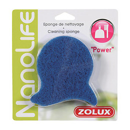 Eponge De Nettoyage Power. Pour Aquarium. Couleur Bleu. - Zolux - Zo-376025