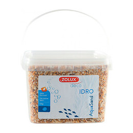 Gravier Décoratif. 2-3 Mm .jaune. Ashewa Aquasand . 5 Kg. Pour Aquarium. - Zolux - Zo-346266