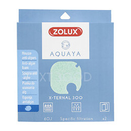 Filtre Pour Pompe X-ternal 300, Filtre Xt 300 D Mousse Anti-algues X 2. Pour Aquarium. - Zolux - Zo-330250