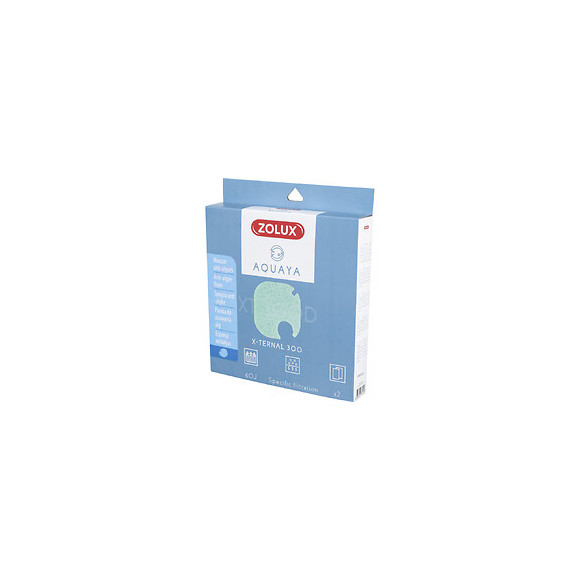 Filtre Pour Pompe X-ternal 300, Filtre Xt 300 D Mousse Anti-algues X 2. Pour Aquarium. - Zolux - Zo-330250