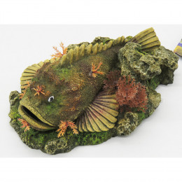 Poisson Avec Diffuseur De Bulle 210 X 145 X 90 Mm Décoration Aquarium - Vadigran - Va-15253