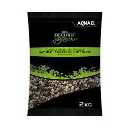 Gravier Naturel Multicolore 3 – 5 Mm – 2 Kg - Aquael - Va-114044
