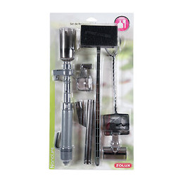 Kit De Nettoyage Aquarium.  Aspirateur + Racloir + Épuisette. - Zolux - Zo-376004