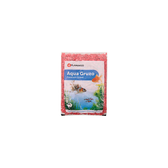 Gravier Brillant Néon Rouge 1 Kg Aquarium - Flamingo Pet Products - Fl-410086