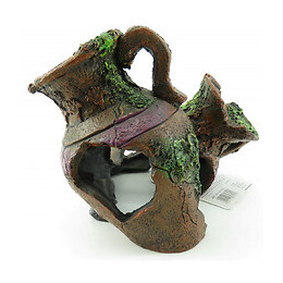 Cruches Doubles. 17 X 12 X 14 Cm. Décoration Pour Aquarium. - Flamingo Pet Products - Fl-401552