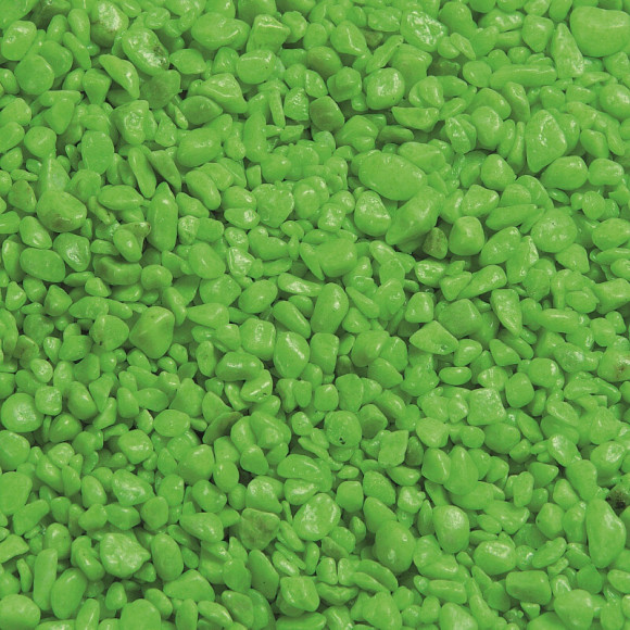 Gravier Neon Vert  1 Kg. Pour Aquarium. - Flamingo Pet Products - Fl-400432