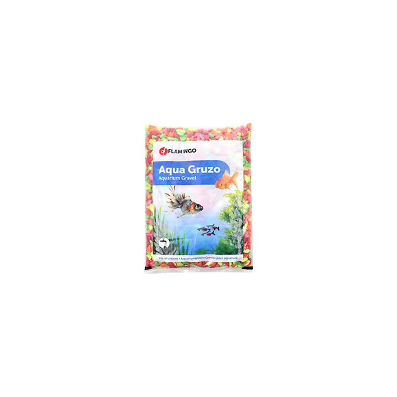 Gravier Brillant Néon Rainbow 1 Kg Aquarium - Flamingo Pet Products - Fl-410087