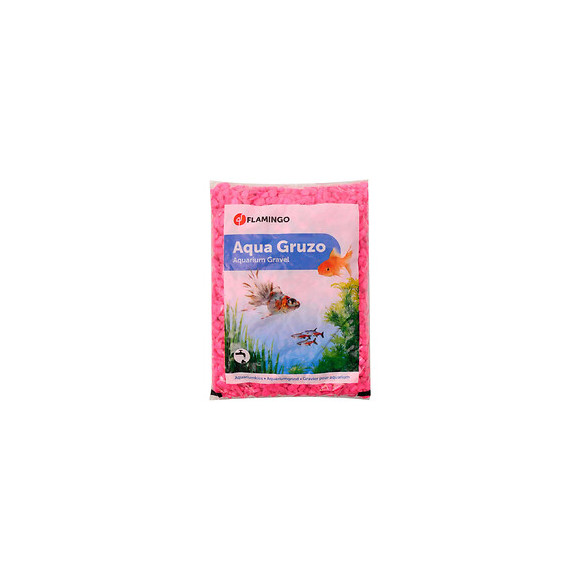 Gravier Néon Rose, 1 Kg, Pour Aquarium. - Flamingo Pet Products - Fl-400430