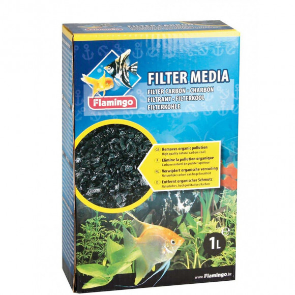Charbon Filtrant 450 G.  Pour Aquarium. - Flamingo Pet Products - Fl-400383