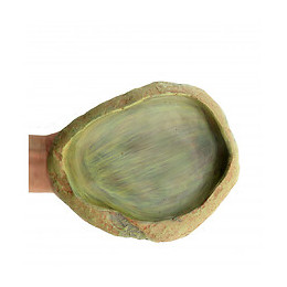 Ecuelle Pour Eau Et Nourriture Pour Reptile. Taille 19 × 5 × 16 Cm H 5 Cm - Trixie - Tr-76184