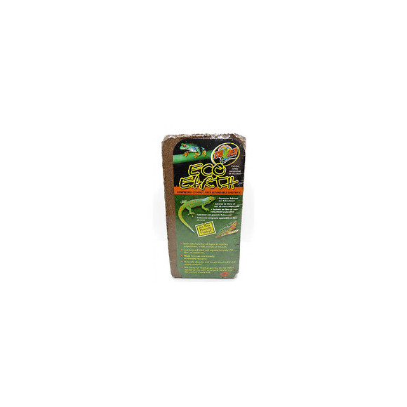 Fibre De Coco Compressé . 7-8 Litres. Poids 650 G. Pour Reptiles. - Zolux - Zo-387550