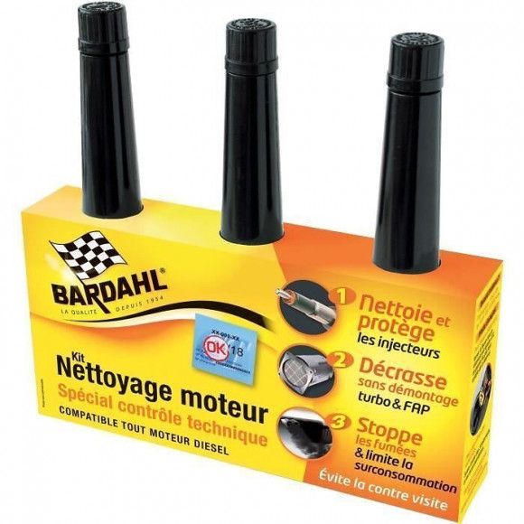 Bardahl Kit Nettoyage Controle Technique Diesel