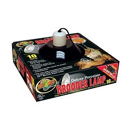 Zoomed Support De Lampe Dome Pour Ampoule Jusqua 250 W - O 25 Cm - Pour Reptile, Terrarium