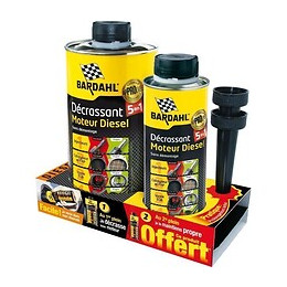 Bardahl Lot Decrassant Moteur Diesel 2020 - 1 L Et 300 Ml