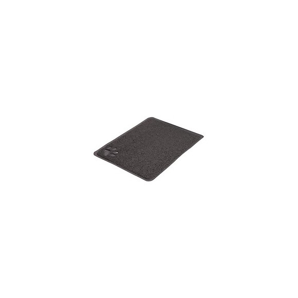Trixie Tapis Pour Bac A Litiere Pvc - 37x45 - Anthracite - Pour Chat