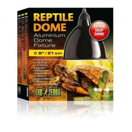 Exo Terra Lampe Dome A Reflecteur En Aluminium L - Pour Reptiles
