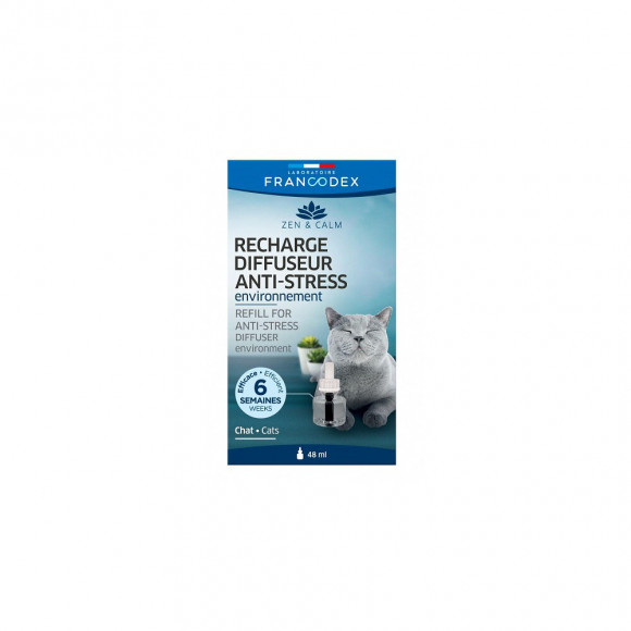 Recharge Diffuseur Anti-stress Environnement Pour Chats Et Chatons - Francodex - Fr-170336