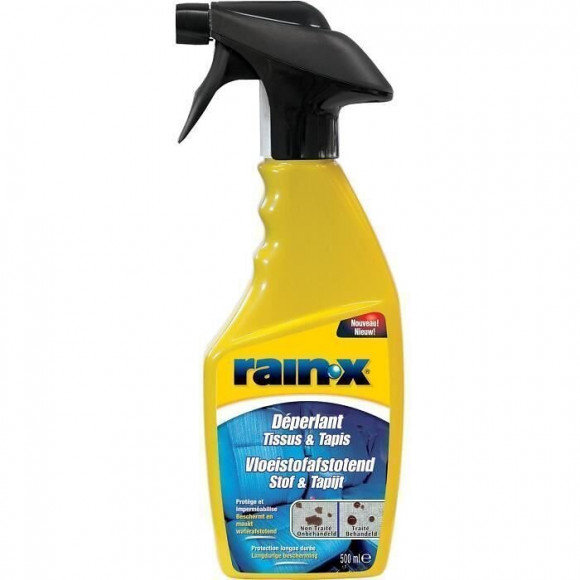 Rain-x Deperlant Tissus + Tapis - 500 Ml