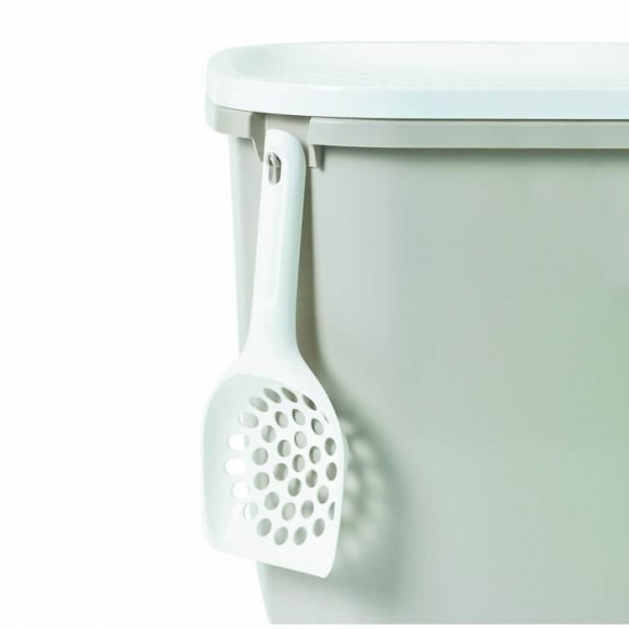 Savic Maison De Toilette Hop In - 58x39x40cm - Anthracite - Pour Chat