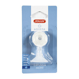 Diffuseur D'air Igloo. Réglable À Ventouse Avec Mousse . Pour Aquarium. - Zolux - Zo-321315
