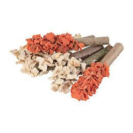 Buchette Bois Carotte Eden. 36 Grammes. Pour Rongeur. - Zolux - Zo-209508