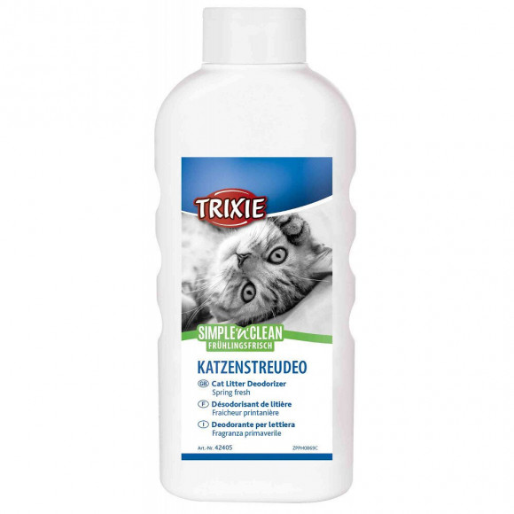 Désodorisant De Litière Fraîcheur Simple'n'clean, Poudre De Bébé, 750g - Trixie - Tr-42406