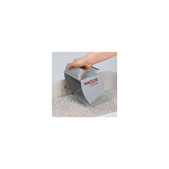 Pelle À Litière Aggloméré. 6 En 1keddii Scoop.  Grise.  Pour Chat. - Trixie - Tr-40535