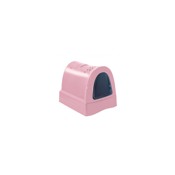 Maison De Toilette Zuma. Avec Tiroir. Rose. Pour Chats. - Imac - Va-15094