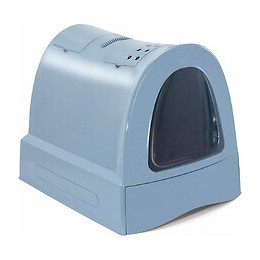 Maison De Toilette Zuma. Avec Tiroir. Bleu. Pour Chats. - Imac - Va-15093