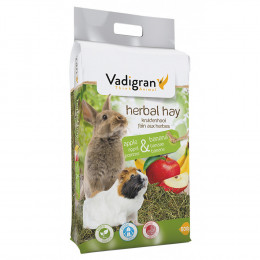 Nourriture Foin De Fleur Et Fruit Pomme, Banane 500 Gr - Vadigran - Va-11164