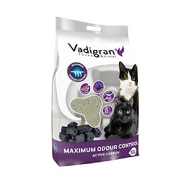 Litière Bentonite Contrôle Odeur Maximum. 12 Litres Soit 12 Kg. Litière Pour Chat. - Vadigran - Va-14014