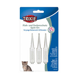 Protection Anti-tiques Et Puces, Spot-on, Pour Chatons De 2 À 8 Mois - Trixie - Tr-25379