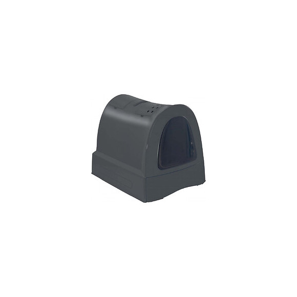 Maison De Toilette Zuma. Avec Tiroir. Noir. Pour Chats. - Imac - Va-15095