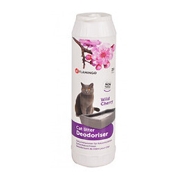 Désodorisant Pour Litière. Parfum Cerise Sauvage. Flacon 750 G. Pour Chat. - Flamingo Pet Products - Fl-501066