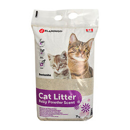 Litière Super Absorbante Au Talc. Poids 7 Kg. Pour Chat. - Flamingo Pet Products - Fl-501043