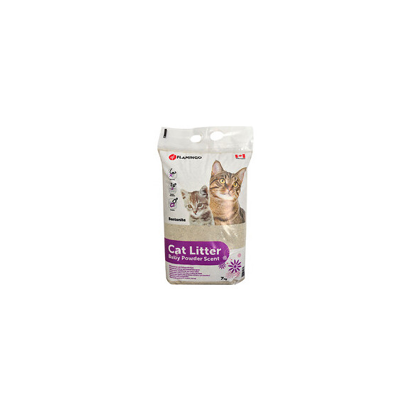 Litière Super Absorbante Au Talc. Poids 7 Kg. Pour Chat. - Flamingo Pet Products - Fl-501043