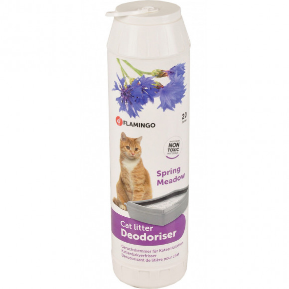 Désodorisant Pour Litière 750 G. Odeur Printanière. Pour Chat. - Flamingo Pet Products - Fl-560282