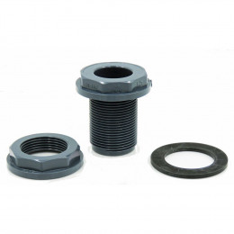 Ø 50 Mm - 2" Traversée De Paroi En Pvc Pour Tuyau Ø 50 Mm, Aquaponie, Aquaculture. - Jardiboutique - So-7209050