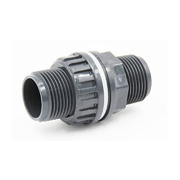 3/4" Traversée De Paroi Pvc Pour Tuyau Ø 20 Mm, Pour Aquaponie. - Plimat - So-ase3/4