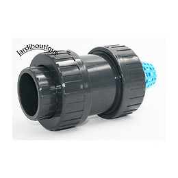 Ø 32 - 1 Pouce, Crépine Avec Clapet Anti-retour En Pvc - Jardiboutique - So-carc32